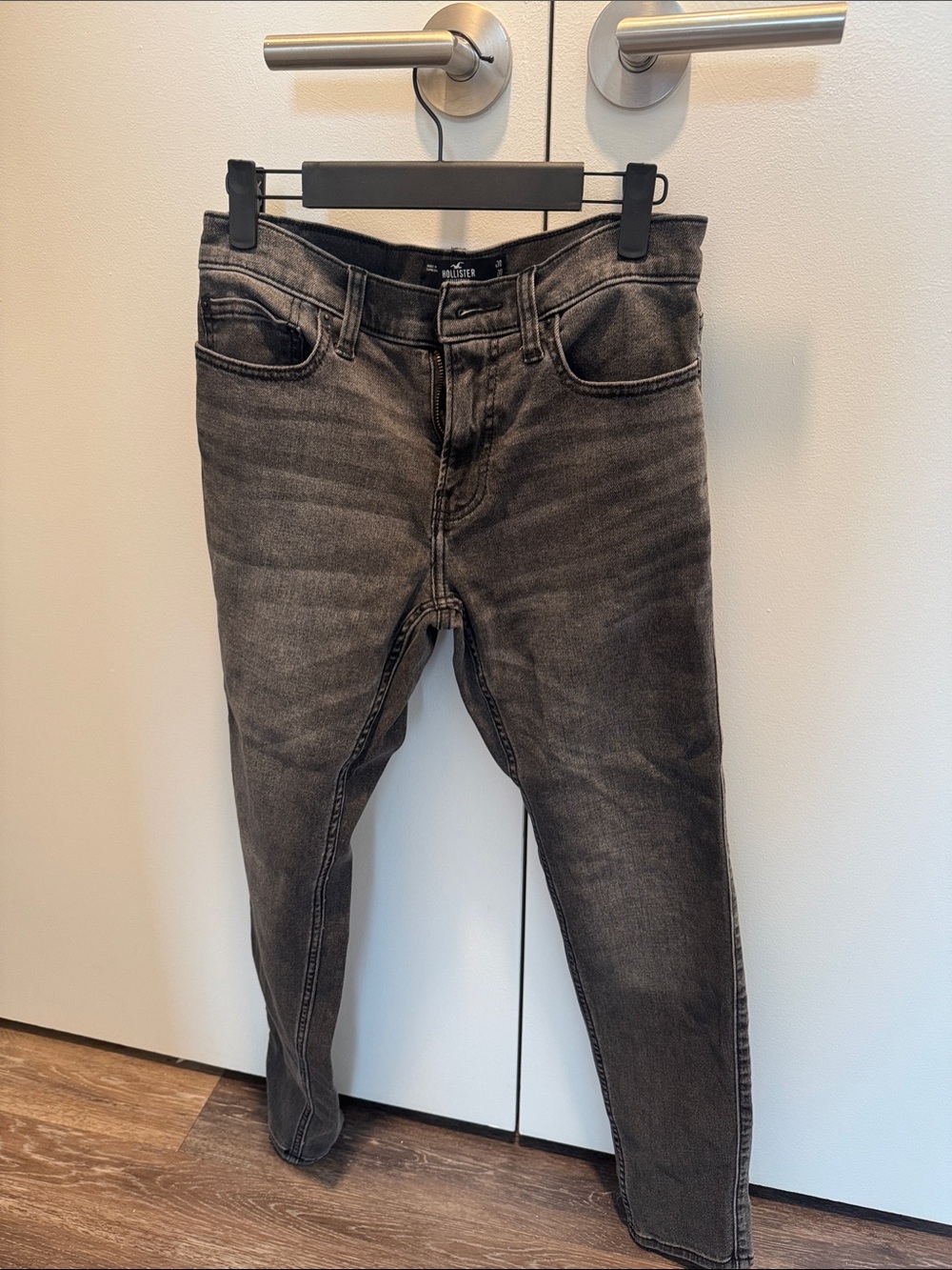 Super Skinny Fit Black Washed Men’s Jeans